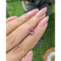 1.02 Ct. Purplish Pink Sapphire from Madagascar Life Style