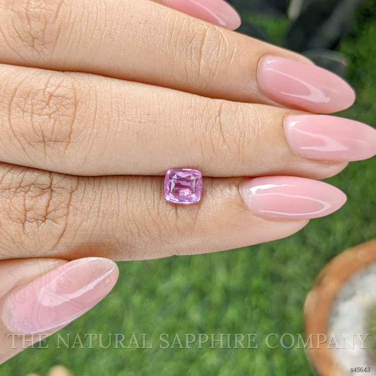 1.02 Ct. Purplish Pink Sapphire from Madagascar