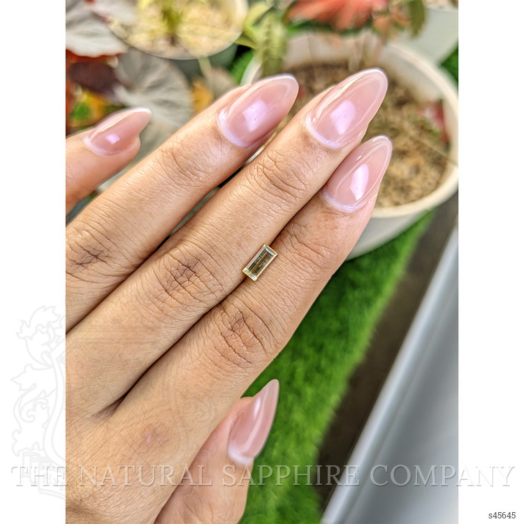 0.73 Ct. Yellow Sapphire from Ceylon (Sri Lanka)