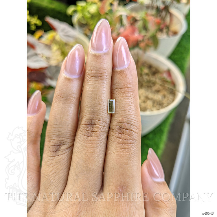 0.73 Ct. Yellow Sapphire from Ceylon (Sri Lanka)