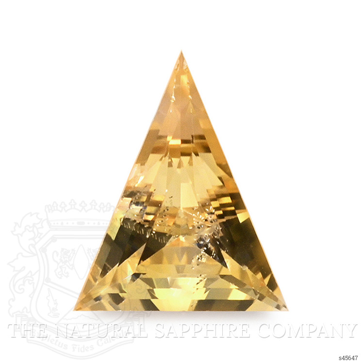 0.47 Ct. Yellow Sapphire from Ceylon (Sri Lanka)
