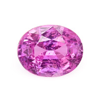 1.07 Ct. Purplish Pink Sapphire from Madagascar Video