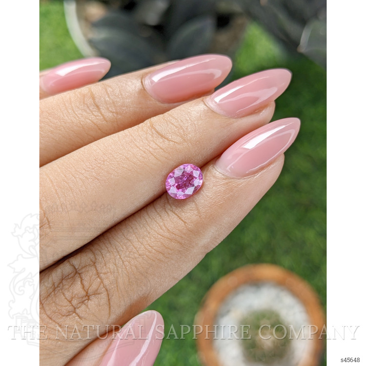 1.07 Ct. Purplish Pink Sapphire from Madagascar
