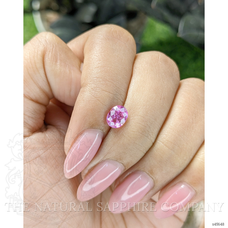 1.07 Ct. Purplish Pink Sapphire from Madagascar