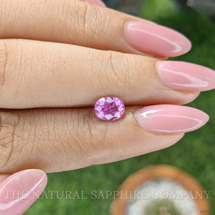 1.07 Ct. Purplish Pink Sapphire from Madagascar