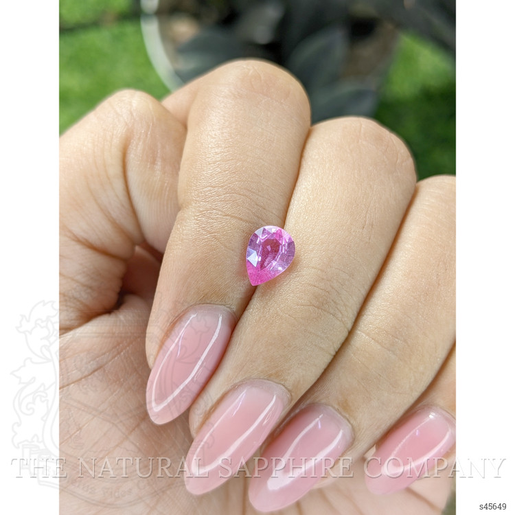 1.03 Ct. Purplish Pink Sapphire from Madagascar
