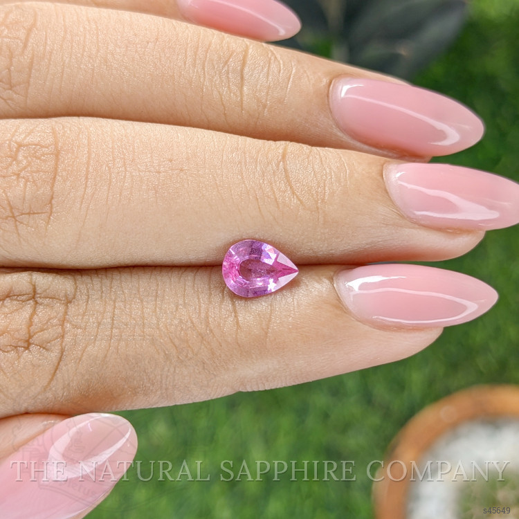 1.03 Ct. Purplish Pink Sapphire from Madagascar