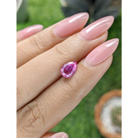 1.10 Ct. Purplish Pink Sapphire from Madagascar Life Style