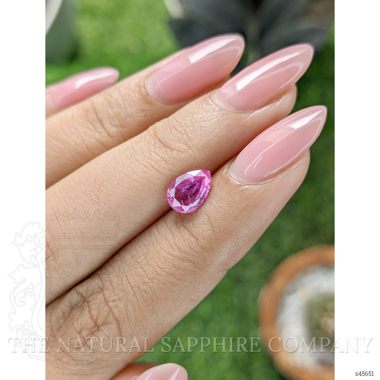 1.10 Ct. Purplish Pink Sapphire from Madagascar