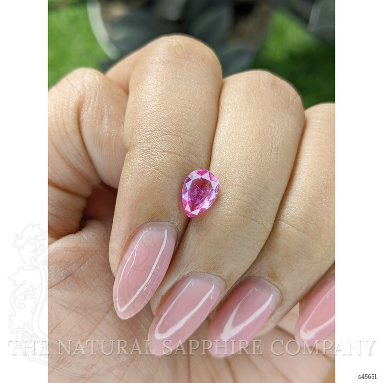1.10 Ct. Purplish Pink Sapphire from Madagascar