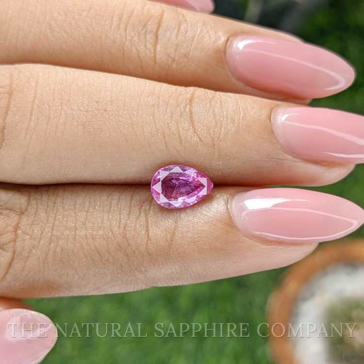 1.10 Ct. Purplish Pink Sapphire from Madagascar
