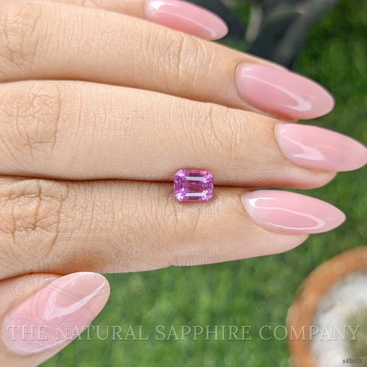 1.02 Ct. Purplish Pink Sapphire from Madagascar