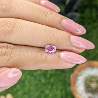1.03 Ct. Pink Sapphire from Madagascar Life Style