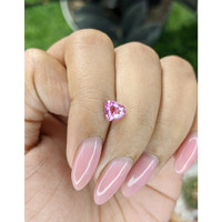 1.03 Ct. Pink Sapphire from Madagascar Life Style