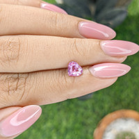 1.03 Ct. Pink Sapphire from Madagascar Life Style