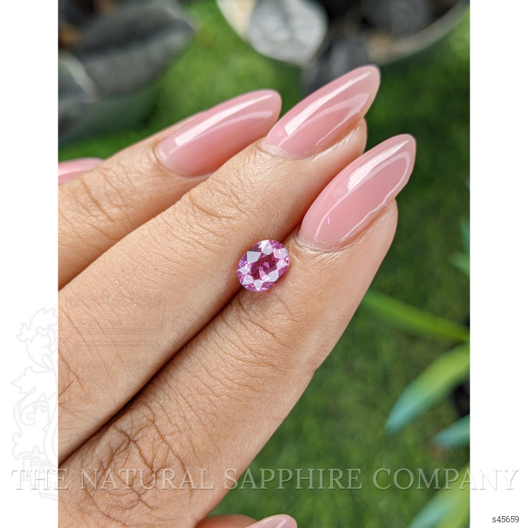 0.97 Ct. Purplish Pink Sapphire from Madagascar