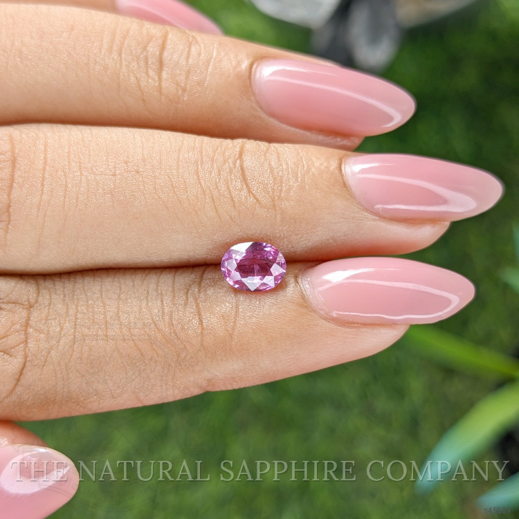 0.97 Ct. Purplish Pink Sapphire from Madagascar