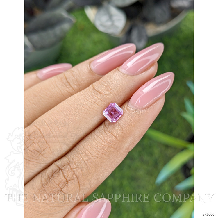 0.89 Ct. Purplish Pink Sapphire from Madagascar