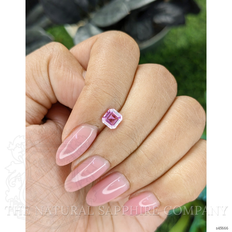 0.89 Ct. Purplish Pink Sapphire from Madagascar