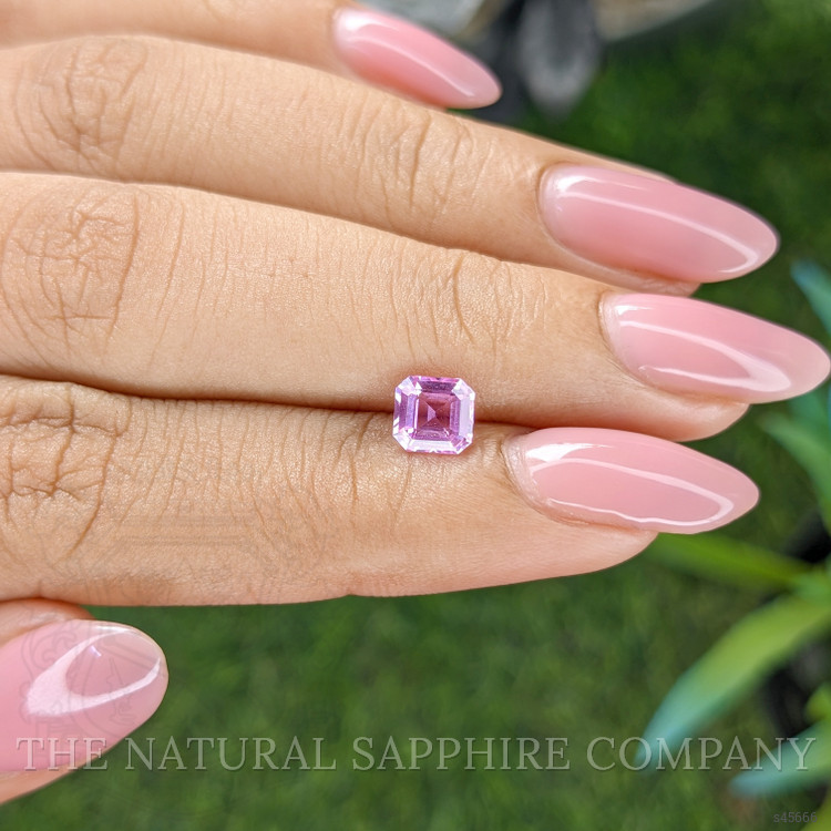 0.89 Ct. Purplish Pink Sapphire from Madagascar