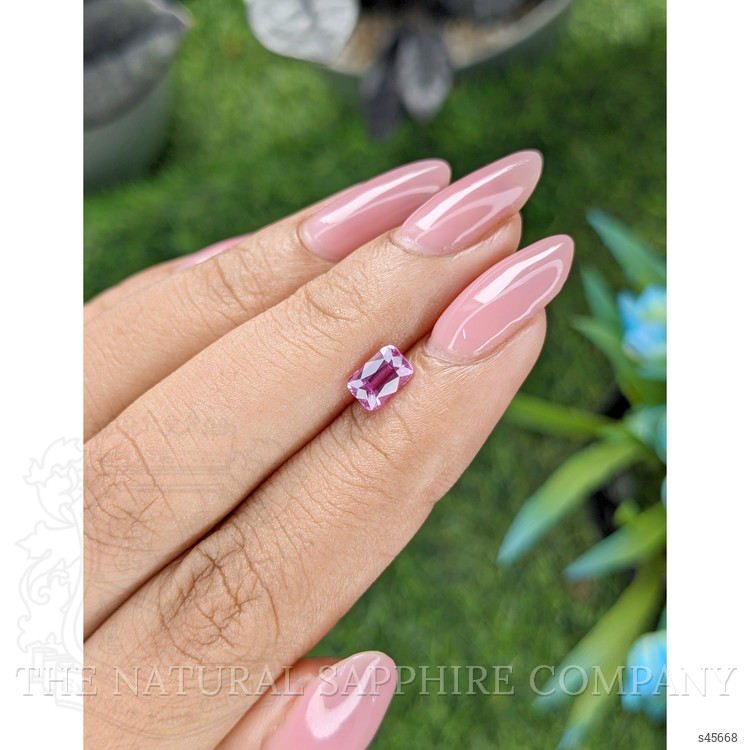 1.00 Ct. Purplish Pink Sapphire from Madagascar