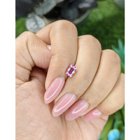 1.00 Ct. Purplish Pink Sapphire from Madagascar Life Style