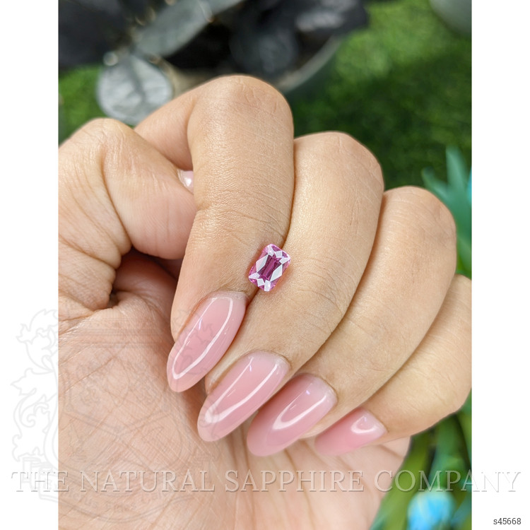 1.00 Ct. Purplish Pink Sapphire from Madagascar