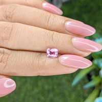 0.95 Ct. Pink Sapphire from Madagascar Life Style