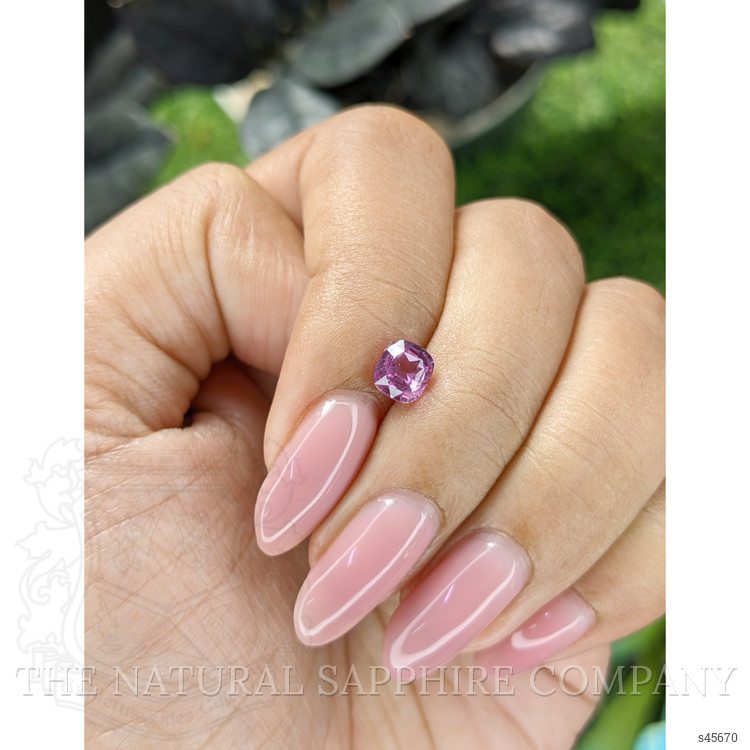 1.01 Ct. Pinkish Purple Sapphire from Madagascar