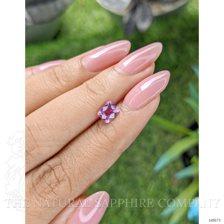 1.07 Ct. Purplish Pink Sapphire from Madagascar