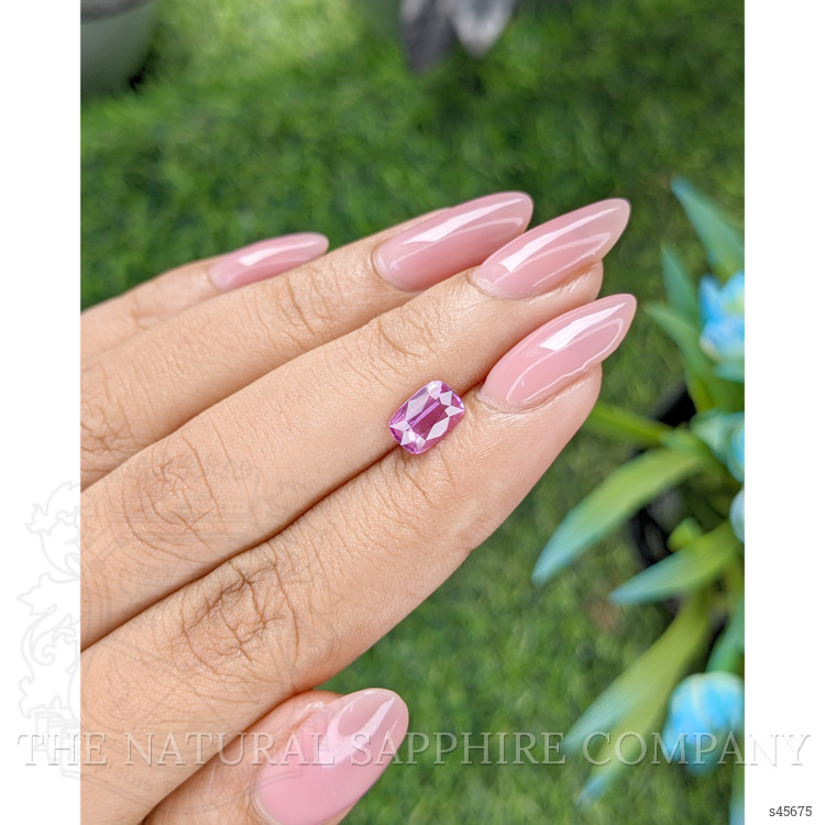 0.95 Ct. Purplish Pink Sapphire from Madagascar
