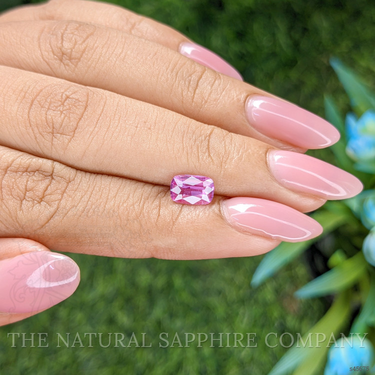 0.95 Ct. Purplish Pink Sapphire from Madagascar