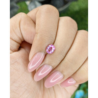 0.97 Ct. Pink Sapphire from Madagascar Life Style