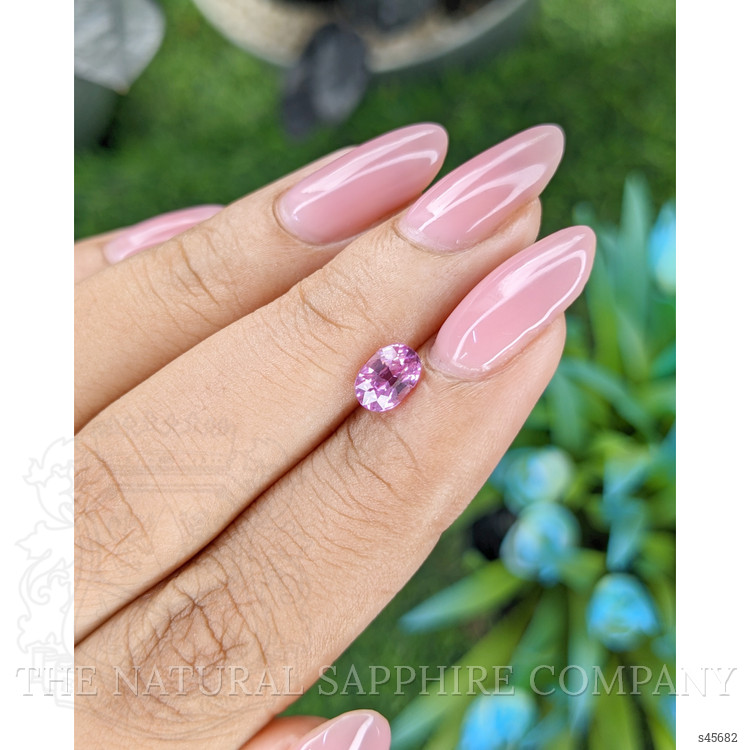 1.03 Ct. Purplish Pink Sapphire from Madagascar