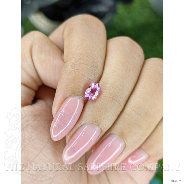 1.03 Ct. Purplish Pink Sapphire from Madagascar