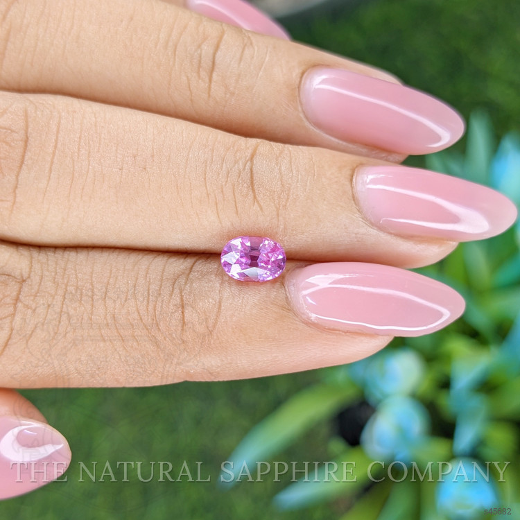 1.03 Ct. Purplish Pink Sapphire from Madagascar