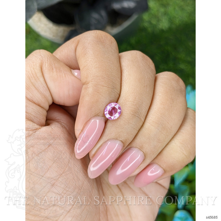 0.99 Ct. Purplish Pink Sapphire from Madagascar