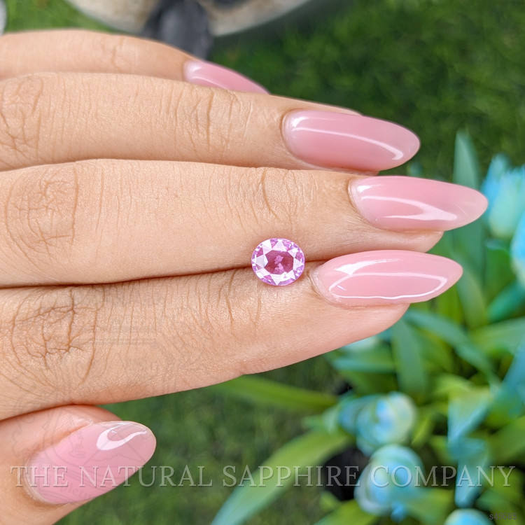 0.99 Ct. Purplish Pink Sapphire from Madagascar