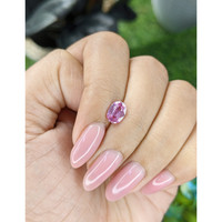 1.16 Ct. Purplish Pink Sapphire from Madagascar Life Style