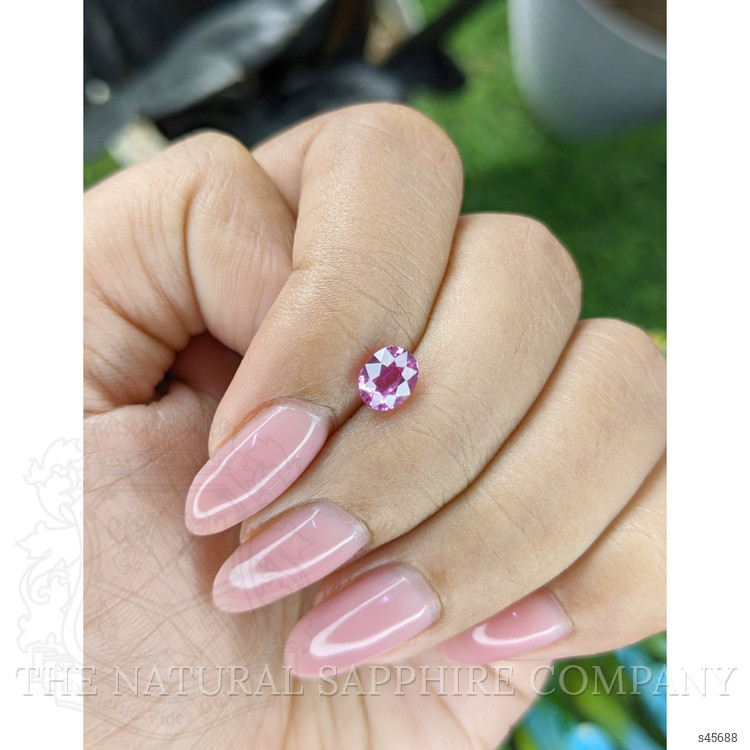 0.98 Ct. Purplish Pink Sapphire from Madagascar