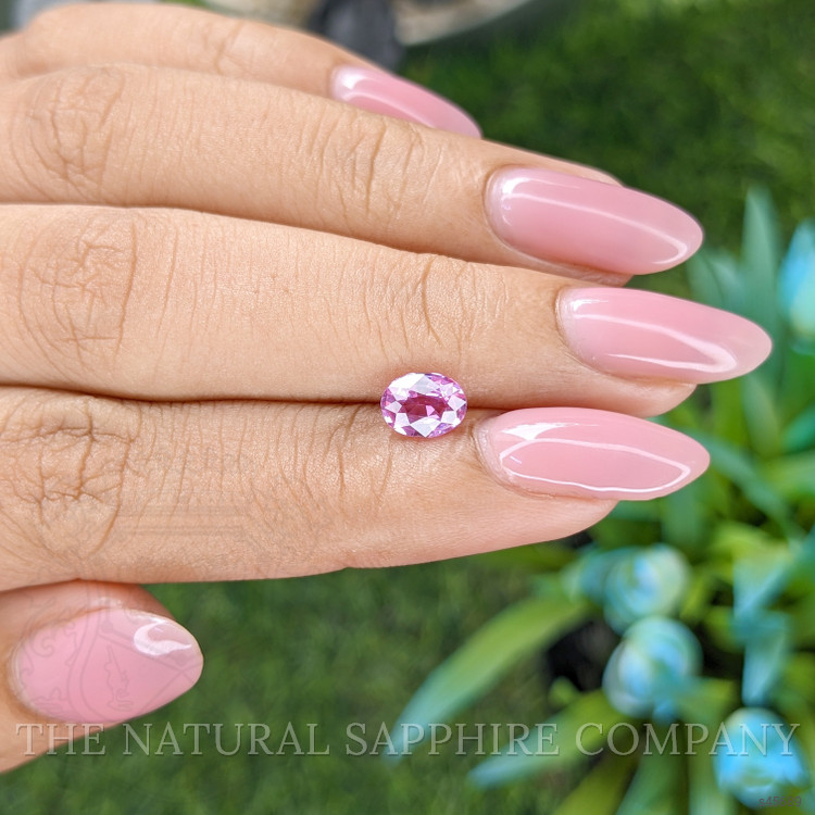 1.01 Ct. Purplish Pink Sapphire from Madagascar