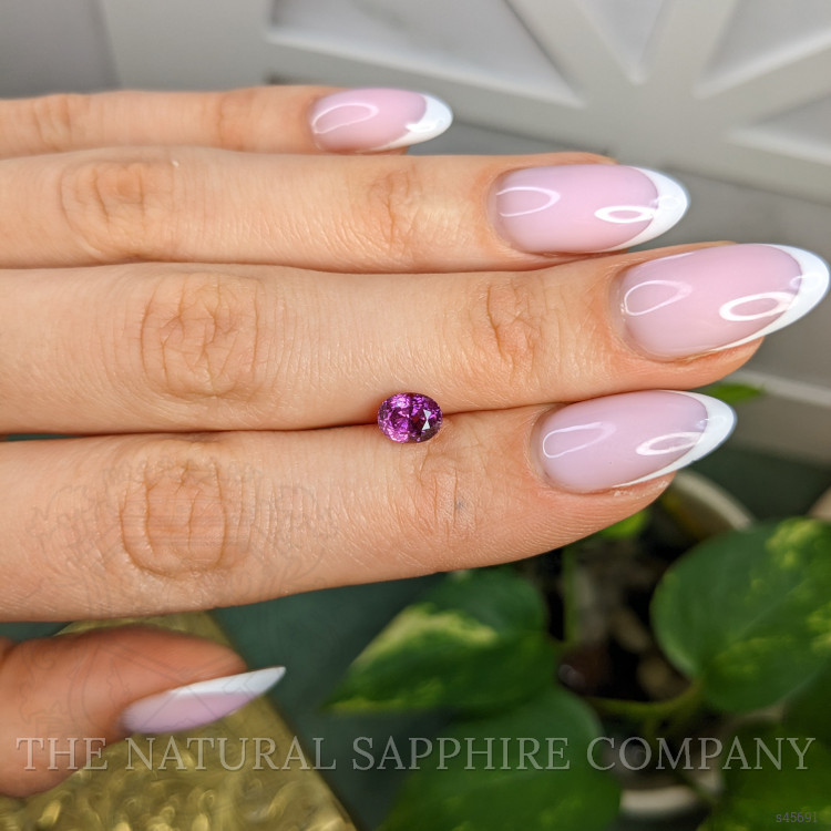 1.32 Ct. Pinkish Purple Sapphire from Madagascar