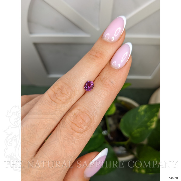 1.32 Ct. Pinkish Purple Sapphire from Madagascar