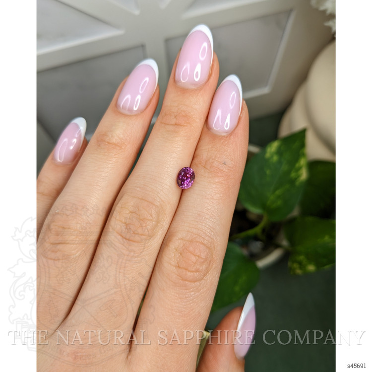 1.32 Ct. Pinkish Purple Sapphire from Madagascar