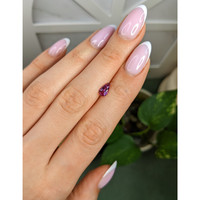 1.02 Ct. Purplish Pink Sapphire from Madagascar Life Style