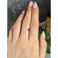 1.02 Ct. Pink Sapphire from Madagascar Life Style