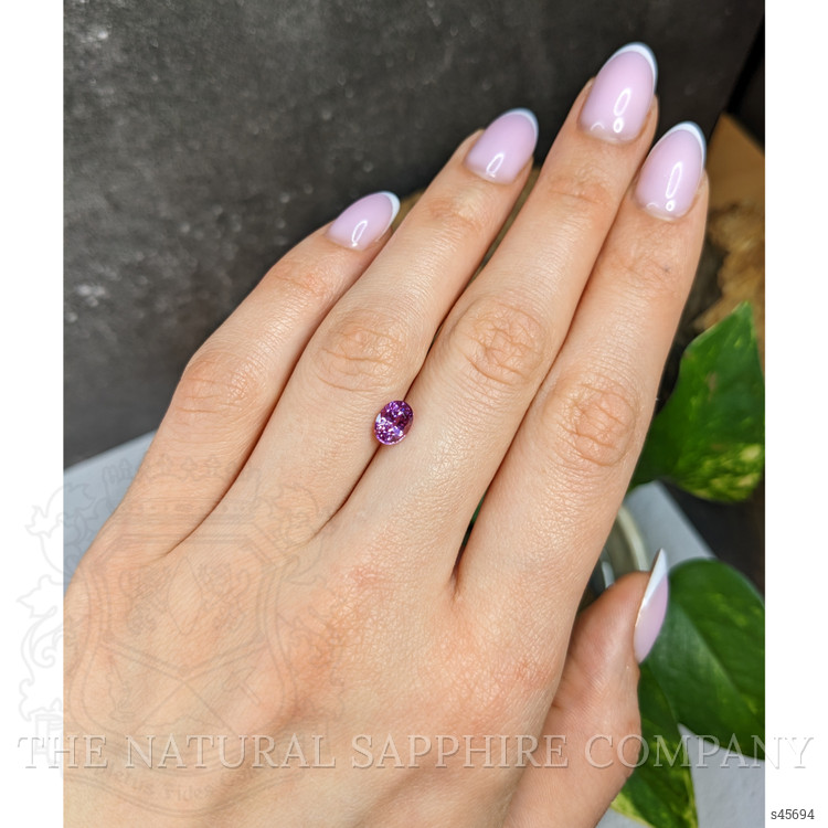 1.21 Ct. Purplish Pink Sapphire from Madagascar