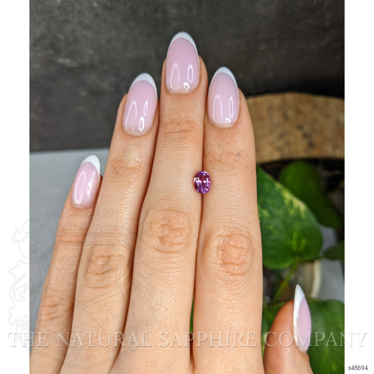 1.21 Ct. Purplish Pink Sapphire from Madagascar