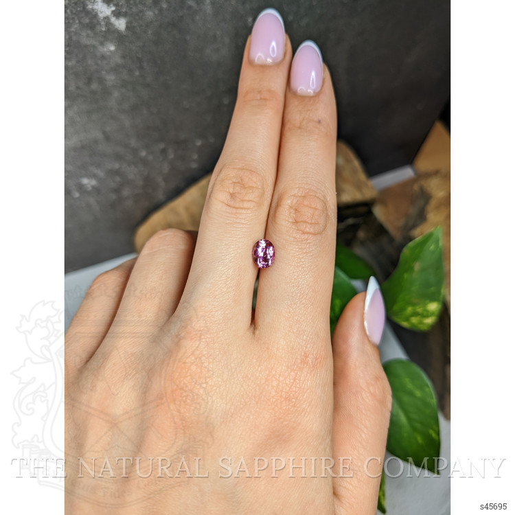 1.54 Ct. Purplish Pink Sapphire from Madagascar