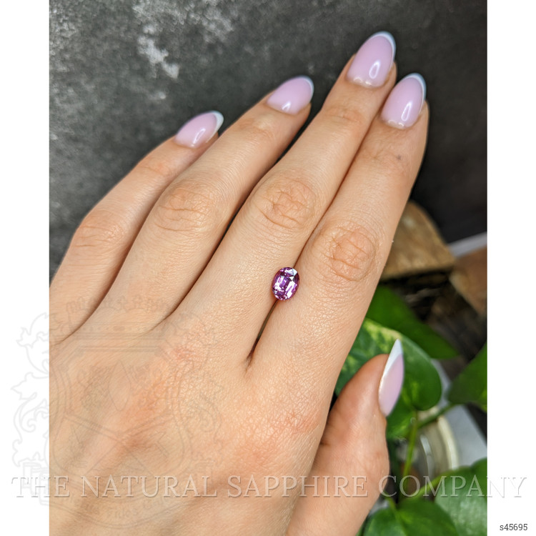 1.54 Ct. Purplish Pink Sapphire from Madagascar